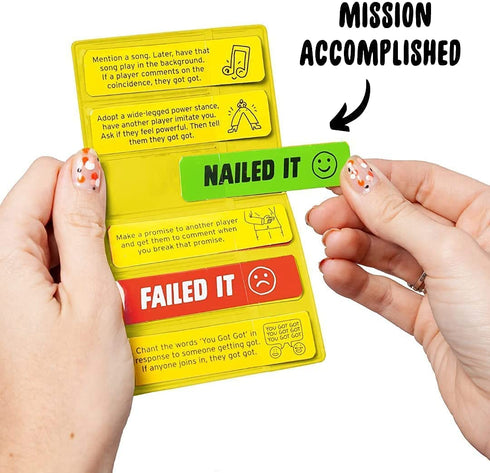 Don't Get Got (2021 Edition): Award Winning Secret Missions Party Game for Adults and Family