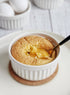 LE TAUCI 8 Oz Ramekins, Creme Brulee Dishes, Porcelain Ramekin Set for Souffle, Dipping Sauces, Pudding, Set of 6, White