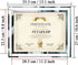 8.5x11 Picture Frames Glass 8.5 x 11 Frame Tabletop Display, 2 Pack