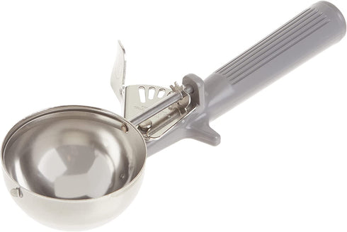 Winco Ice Cream Disher with Gray Handle, Size 8