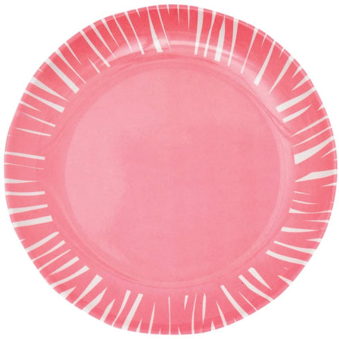 French Bull Assorted Plates-6 Piece Set-Melamine Dinnerware, Serving, Party, Platter, Dish, 6" Fringe Appetizer