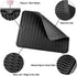 Acescen Dish Drying Mat Absorbent Reversible Reusable Dishes Drying Rack Pad Eco-friendly Silicone Heat Resistant Washable Mats for Kitchen Counter 2Pack 15.8" x 12"