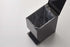 Yamazaki Home Sanitary Step Trash Can, One Gallon - Small Home Waste Bin, Black