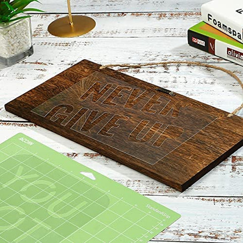 25 Pieces 4 mil Blank Stencil Material Mylar Template Sheets for Stencils, 12 x 12 inches