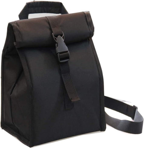 Insulated Lunch Bag Thermal Foldable Lunch Box with Adjustable Shoulder Strap for Men, Adults, Women Office, Work, Picnic Hiking Beach