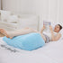 Antdvao Inflatable Leg Pillows, Comfort Leg Wedge Pillow for Raising Legs and Kneehelps Relieve Edema, Light and Portable, Wedge Pillow Leg Necessary for Travel