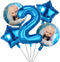 Baby Boss 2nd Birthday Decorations Blue Number 2 Balloons 32 Inch | The Baby Boss Birthday Balloons for Kids Birthday Baby Shower Decorations (Baby 2nd Birthday)