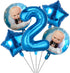 Baby Boss 2nd Birthday Decorations Blue Number 2 Balloons 32 Inch | The Baby Boss Birthday Balloons for Kids Birthday Baby Shower Decorations (Baby 2nd Birthday)