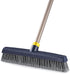 Yocada Push Broom Brush Stiff Bristles Broom Head Telescopic Heavy-Duty Outdoor Commercial for Cleaning Bathroom Kitchen Patio Garage Deck Concrete Wood Stone Tile Floor