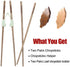 Training Chopstick Helper & Holder - Reusable & Replaceable, for Adults, Beginners, Seniors and someone with Hand Cramps/Stiff/Arthritis, Disabled (2 Pairs)