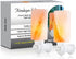 Mockins 2 Pack Authentic Himalayan Salt Lamp Night Light Plug in | 5" Himalayan Salt Rock Night Light | The Himalayan Salt Night Light is Hand Carved, UL Listed Himalayan Salt Plug in Includes Bulbs