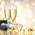KooK Premium Clear Glass Champagne Flutes, Thin Stem, 7 ounce, Classic Champagne Glasses Pack of 8