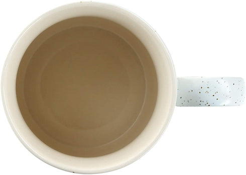 Pavilion Gift Company Large 15 Oz Stoneware Coffee Cup Mug Retired to Professional Grandpa, 1 Count (Pack of 1), Grey