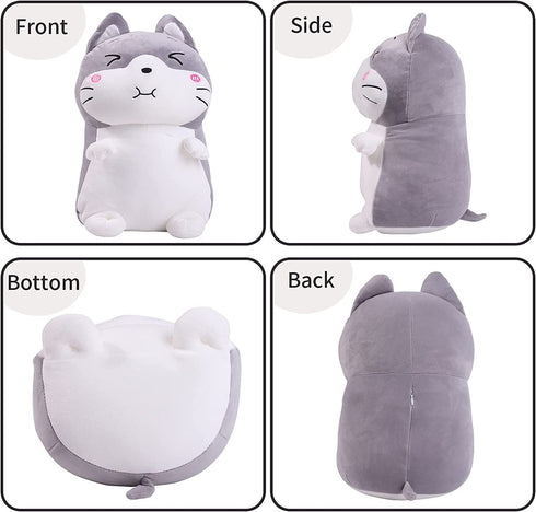15.7" Hamster Stuffed Animal Plush Toy?Cute Anime Body Soft Pillow Doll Kawaii Mouse Plushies?Great Gift for Kids Birthday,Valentine