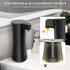 Improved Automatic Foaming Soap Dispenser Touchless Auto Foam Dispenser Black,Foaming Auto Soap Dispenser Battery Operated, 350ml/12Oz Touch Free Foam Soap Dispensers