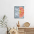 Kas Home Motivational Wall Art This Is Us Canvas Wall Decorations Family Saying Quotes Painting Artwork Sign Decor for Living Room Bedroom Kitchen Office (12 X 15 inch, Red - Flower)