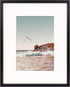 Frametory, 8x10 Aluminum Photo Frame, for 5x7 Pictures with Mat or 8 x 10 without, Real Glass, Wall or Tabletop Metal Picture Frame Collection (Black, 1 Pack)