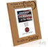KATE POSH - So There is This boy He Kinda Stole My Heart. He Calls me Daddy. Engraved Natural Wood Picture Frame, Birthday, Best Dad Ever, New Dad Gifts (4x6-Vertical)