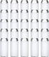TahoeBay Slim Can Cooler Sleeves (25-Pack) Insulated Polyfoam, Bulk Scuba Knit Polyester Fabric Thermocoolers for 12oz Tall Skinny Beverage - Blank Design (White)