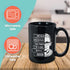 Book Lover Coffee Mug 15Oz Black, Never Underestimate A Girl With A Book Readers