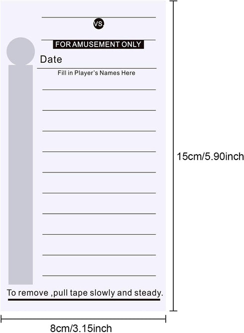 100 Pieces 10 Line Super Football Bowl Sports Strip Cards Football Pool Cards for Baseball Boxing Soccer Football Strip Cards Playing Scratch Off Cards