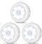 Reoshine Motion Sensor Light Indoor, LED Night Light Closet Lights, Under Cabinet Lights, AA Battery Operated Stick on Wireless Puck Lights for Wall, Step, Stair, Dimmable (3 Pack)