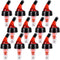 Automatic Measured Bottle Pourer - Pack of 12, 1 oz (30 mL) Quick Shot Spirit Measure Pourer Drinks Wine Cocktail Dispenser Home Bar Tools (Red 12pcs)