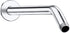 9 Inch Shower Arm with Flange,ABS Chrome Construction,Shower Arm Water Outlet,Universal Extra Long Shower Pipe Extension Extender,Polished Chrome