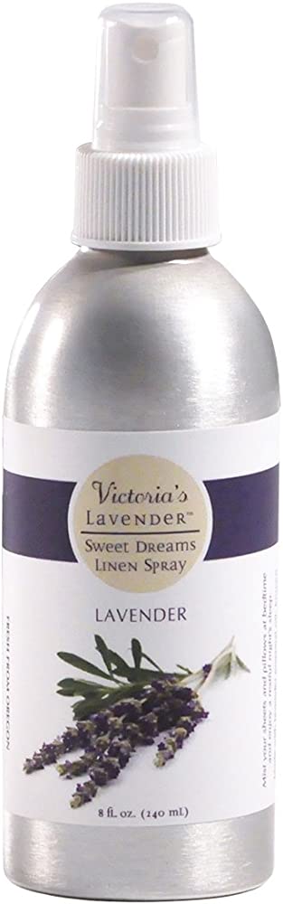 Victoria's Lavender Pillow and Linen Spray Sleep Better Tonight 100% Pure Lavender Essential Oil Handmade in Oregon (8 oz) | Made in USA