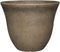 Classic Home and Garden Honeysuckle Planter, Patio Pot, 13" Fossil Stone