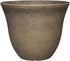 Classic Home and Garden Honeysuckle Planter, Patio Pot, 13" Fossil Stone