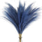 6pcs Faux Pampas Grass, 32.7"/83cm Tall Fluffy Pampas Grass Dried Plants for Vase Filler Living Room Kitchen Boho Decor Blue