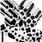 Cow Themed Birthday Party Supplies Decorations Tableware Set - Cow Print Cake Plates,Napkins,Tablecloth for kid Birthday and Baby Shower Decorations