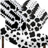 Cow Themed Birthday Party Supplies Decorations Tableware Set - Cow Print Cake Plates,Napkins,Tablecloth for kid Birthday and Baby Shower Decorations