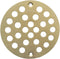 TRUSTMI 4 Inch Screw-in Shower Drain Cover Replacement Floor Strainer,Brushed Gold