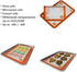 Perfect Pastry 3 Non-Stick Silicone Baking Mats (16.5 inch x 11 inch)