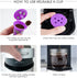 Reusable K Coffee Filter Compatible with K-Cup Keurig Supreme and K Supreme Plus Coffee Brewers, BENFUCHEN Refillable Filters Coffee Capsule Cups Bonus 20 Pcs Coffee Paper Filters, 3 Black 3 Purple,