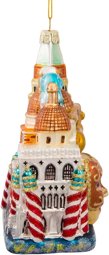 Kurt S. Adler Kurt Adler 5-Inch Venice Cityscape Glass Ornament