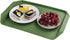 Qskely Plastic Fast Food Trays for Eating, 17" x 11.8", Set of 4