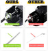 Oflywe 2 Sets Recliner Handle Replacement Parts Universal Black Metal Pull Recliner Handle with Cable for Major Sofa Recliner Brands Couch Style Pull Chair Release Handle