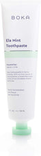 Boka Ela Mint Natural Toothpaste, Nano-Hydroxyapatite for Remineralizing, Sensitivity and Whitening, Fluoride-Free, Dentist Recommended for Kids and Adults, Made in USA, 4oz (Pack of 1)
