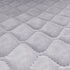BlueSnail Quilted Fitted Waterproof Cradle Sheet, Comfortable and Soft Bassinet Pad Cover 2 Pack (Gray Quilted )¦