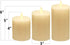 Jiyimi Ivory Flameless Candles Set of 3 LED Battery Powered Flickering Real Wax Pillar Light (4/5/6 inch)with Remote Control Timer for Child Birthday Party Easter Wedding Fireplace Home Diner