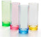 12 oz Highball Drinking Glasses Plastic Tumblers Tall Kids Water Cups Adults Glassware Colored Picnic Drinkware Reusable Set of 4
