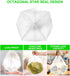 Small Clear Trash Bags FORID 1.2 Gallon Garbage Bags 220 Count Wastebasket Bin Liners for Bathroom Bedroom Office Garbage Can