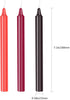Norme Low Temperature Candles Valentine's Day Wax Candles Romantic Candles Long Thin Candles for Home Use (One Pack)