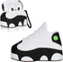 Shoe Box Airpod Case Cover, 3D Creative Sports Shoes Cute Cartoon Funny Fun, Soft Silicone Airpod Skin Keychain Ring, Girls Boys Teens Men Case for Airpods 3 3rd Generation 2021 (White)