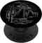 UFO Desert Retro Alien Spaceship Area 51 ET Space Lover Gift PopSockets PopGrip: Swappable Grip for Phones & Tablets