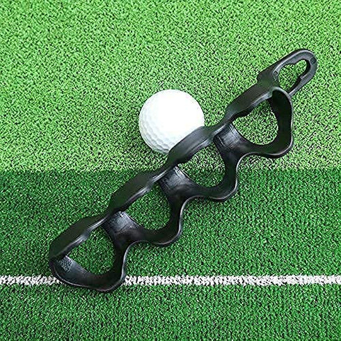 RE GOODS Golf Ball Holder - Holds 4 Golf Balls, Easy Attachment to Bag or Cart, Gift Accessories for Men and Women