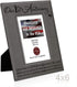 KATE POSH Our First (1st) Anniversary Engraved Leather Picture Frame - Gifts for Couple, Gifts for Him, Gift for Her, Paper, Photo Frame, First Wedding (4x6-Vertical)